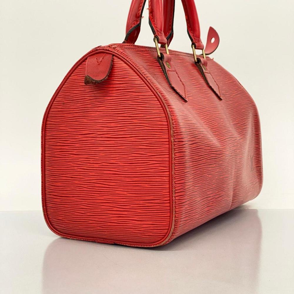 Louis Vuitton Handbag Epi Speedy 25 Castilian Red - Picture 5 of 16